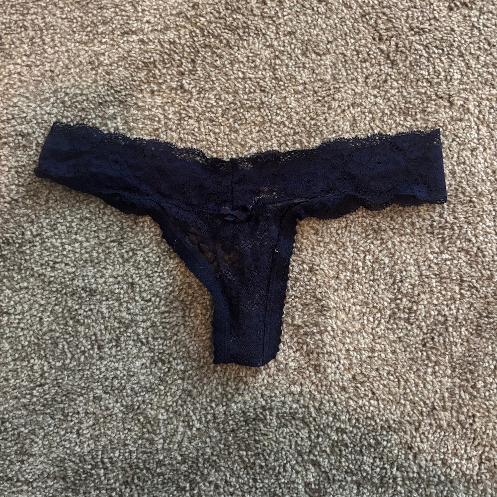 Navy Blue lace Panty
